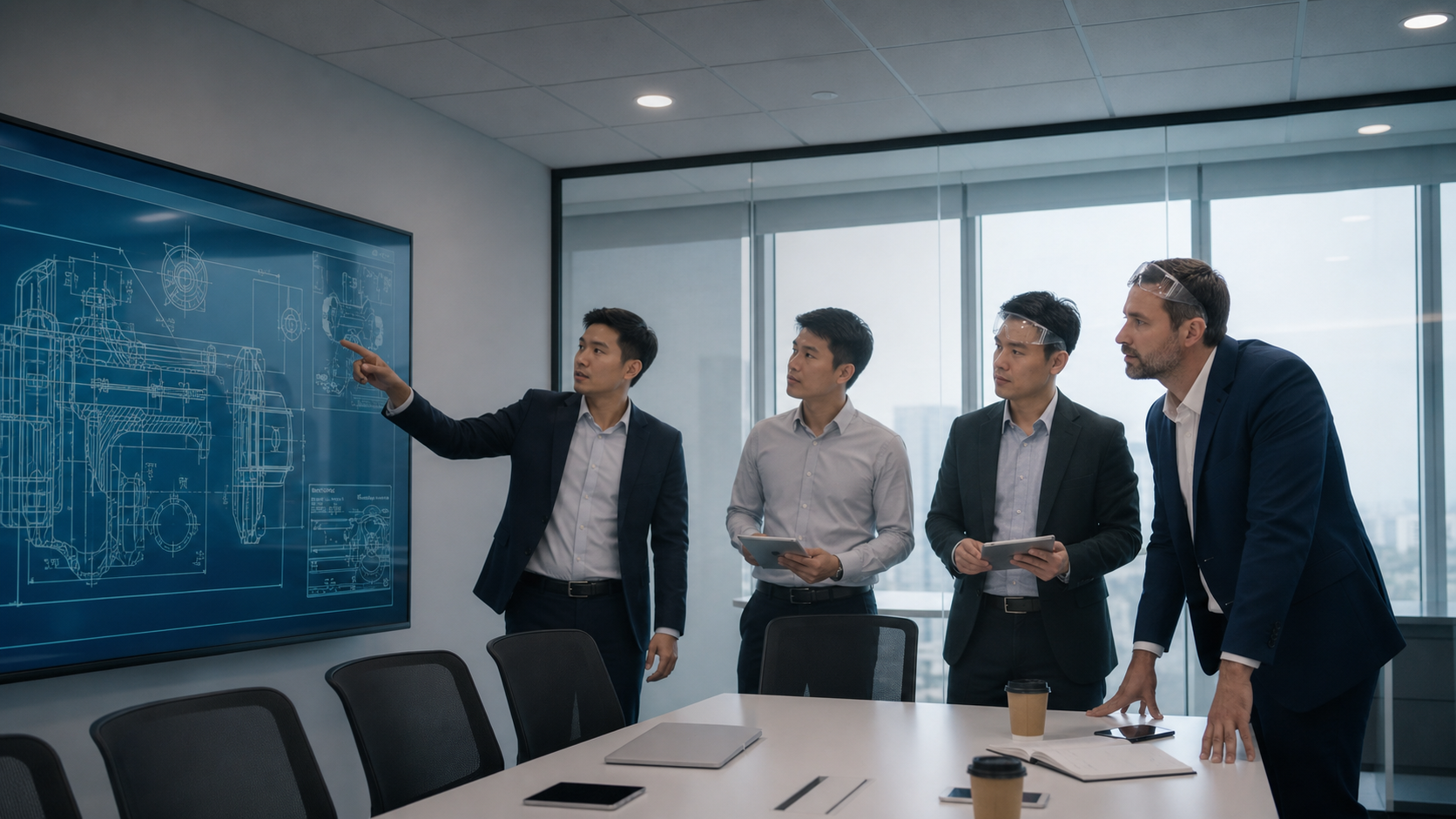 Đội ngũ kỹ thuật TTCTECH cùng trao đổi giải pháp