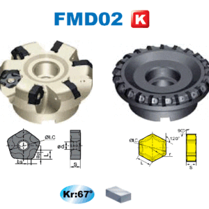 Dao phay mặt đầu FMD02